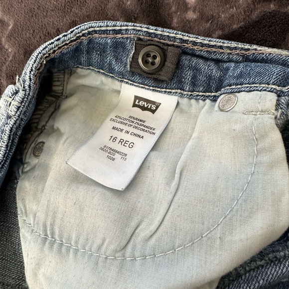 Levi’s Girls Shorts size 16 Regular - Picture 5 of 6